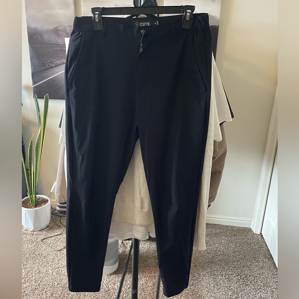 Cuts Clothing Black AO Joggers